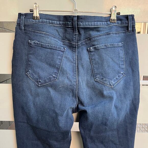 L’Agence Dark Wash Slim Fit Denim Jeans Size 34 - Picture 4 of 5